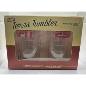 Set Of 2 ESPN 16oz Tervis Tumbler Brand New